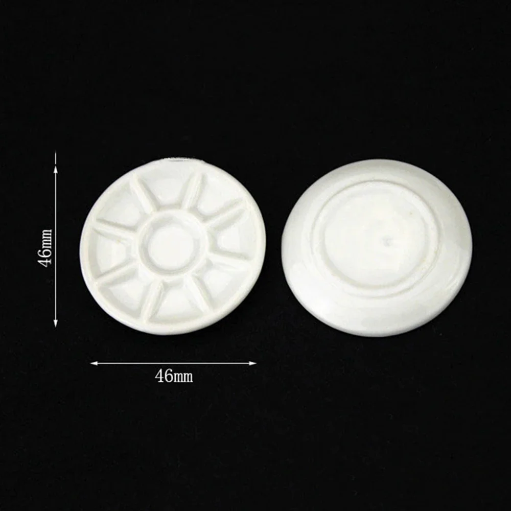 1 pçs 1/12 casa de bonecas em miniatura paleta cerâmica pigmento prato modelo brinquedos para casa boneca acessórios decoração ob11 bjd