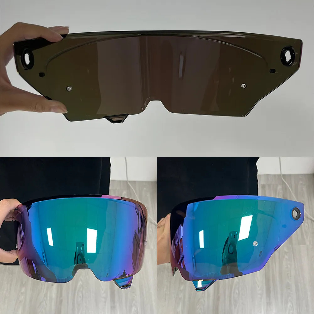 

MF509 Helmet Visor for ILM Face Shield Tinted Lens Visière Moto Replacement Anti Fog Coating UV Cut Accessories Viseira Capcete