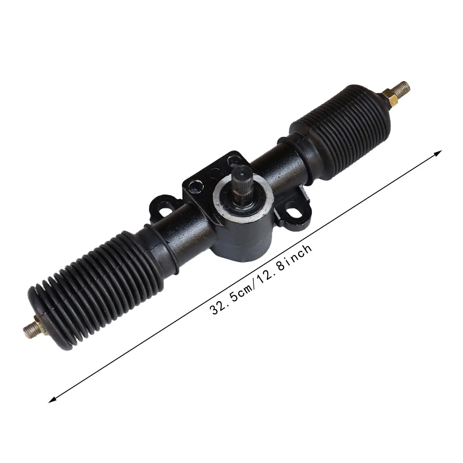 파워 스티어링 기어 랙 어셈블리 교체 30T 안정적인 성능 쉬운 설치 ATV 카트 DIY용 스티어링 박스 어셈블리