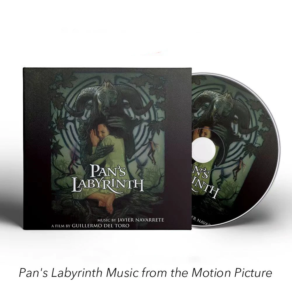 Movie PAN'S LABYRINTH Javier Navarrete Music CD Greatest Hits OST Album Music Record Cosplay Walkman Soundtracks Box Collection