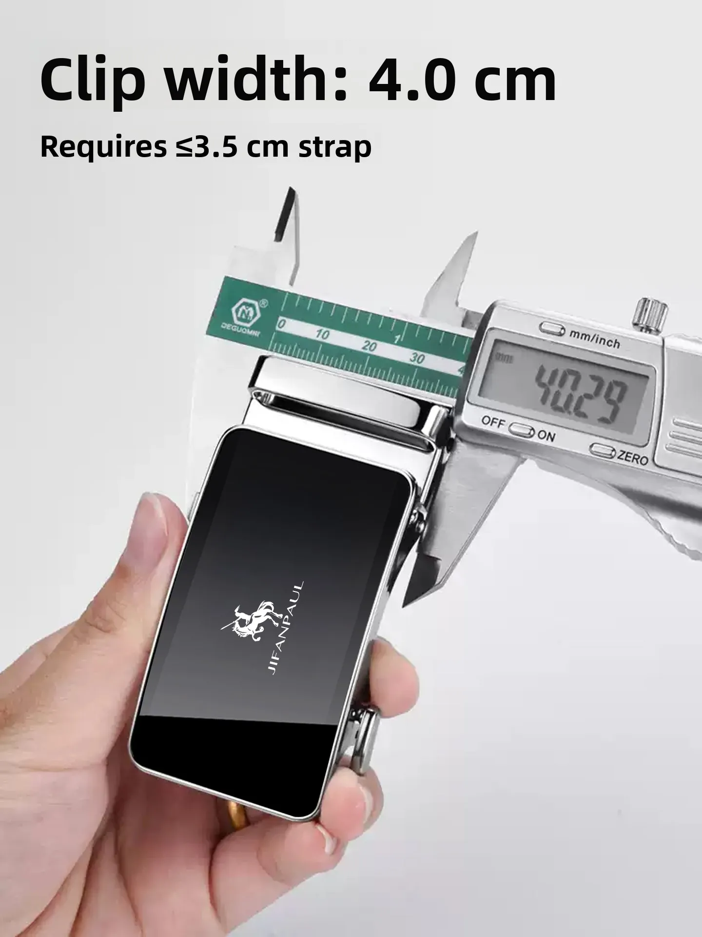 High-End Automatic Buckle Men's Belt Head Premium Quality Waist Belt Clip Individual Pants Belt Head Accessory