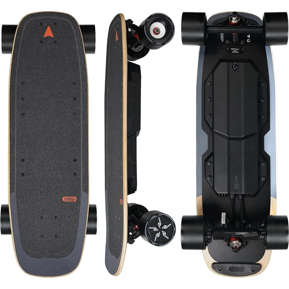 2024 New Electric Skateboard with Remote, 28 MPH Top Speed, 11 Miles Range,330 Pounds Max Load