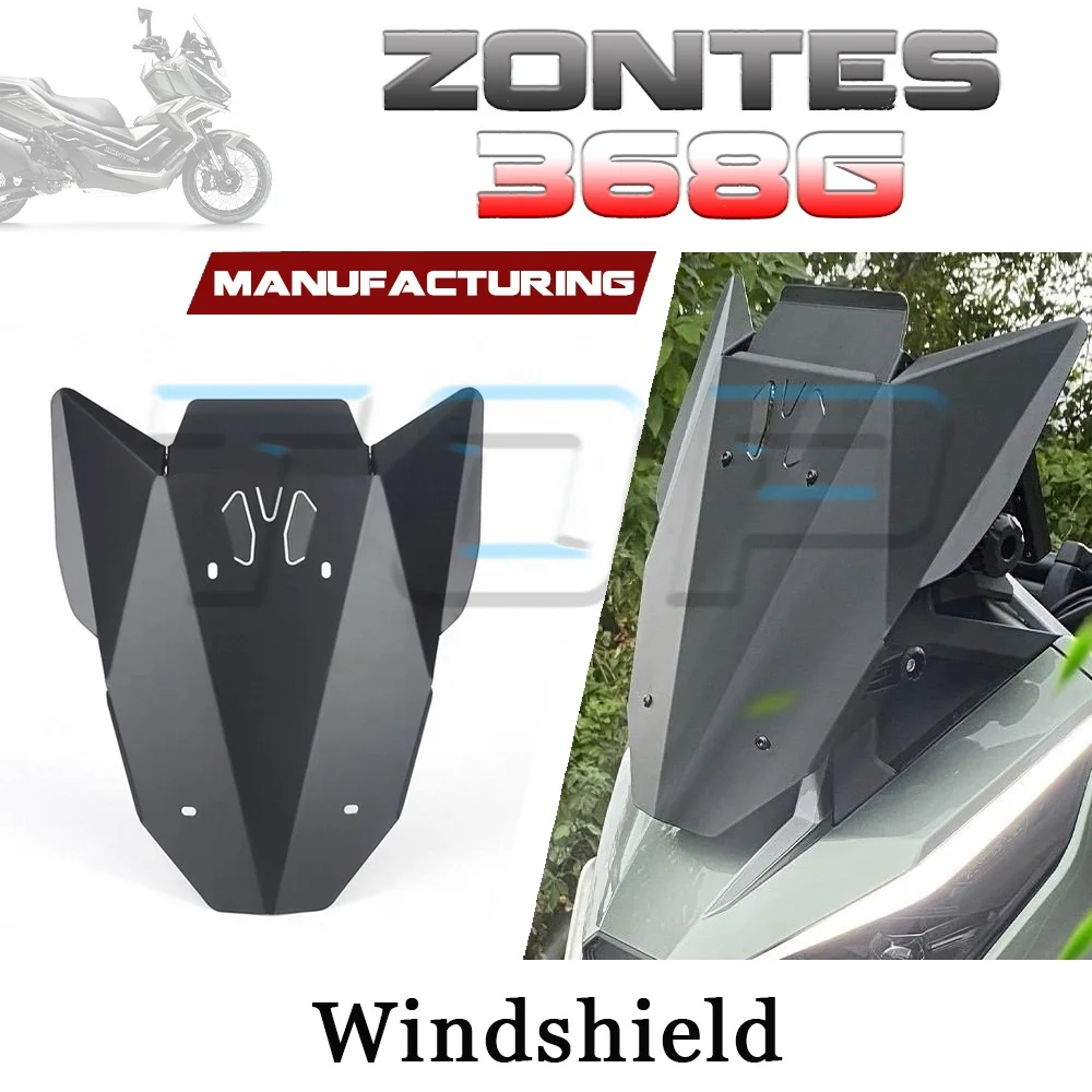

Улучшенное лобовое стекло из алюминиевого сплава для ZONTES 368G G368 368G, передний ветровик, защита от дождя