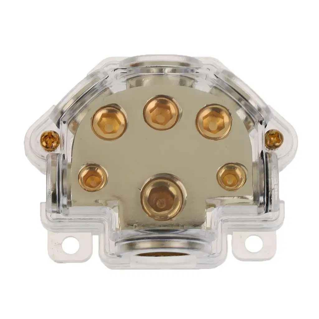 

0/2/4/8 Car Audio Stereo Amp Power/Ground Cable Distribution Block