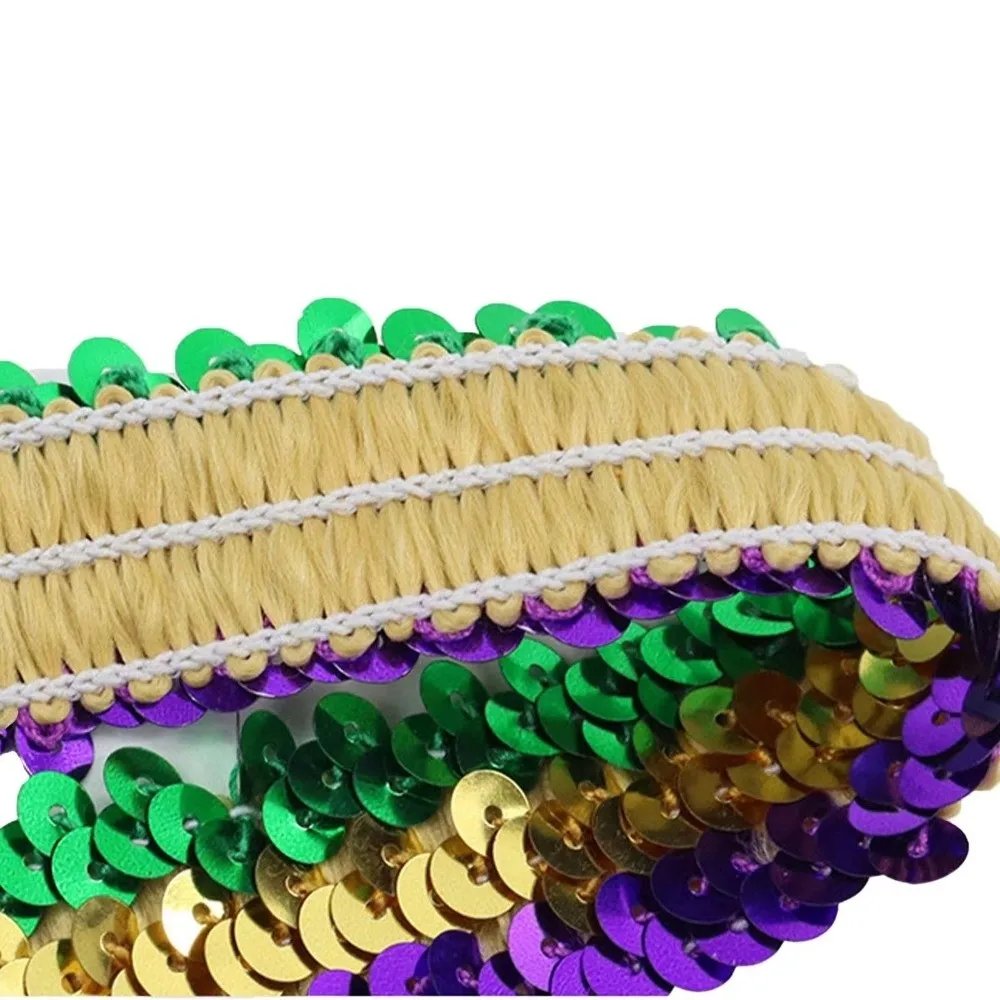 

Fashion Colorful Feather Headpiece Brazilian Carnival Stage Performance Feather Headband Decorative Hair Band Carnival Events