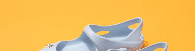 Damen EVA Yoga-Schuhe Einfarbige Geschlossene Zehensandalen Sommer Leichte Rutschfeste Damen-Flachschuhe Lässige Gehschuhe – Detail 20