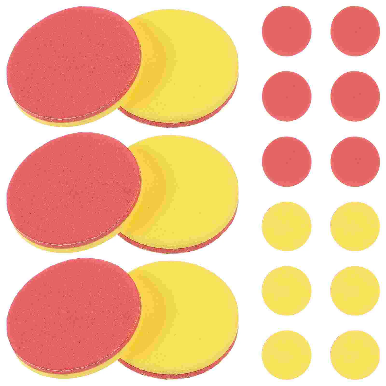 100 Pcs Early Childhood Counting Discs Colorful EVA Math Counters Kids Educational Toys Preschool Learning Tools Montessori