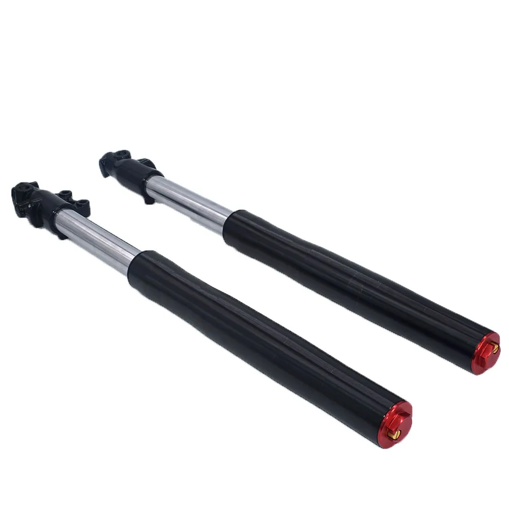 Front Inverted 630MM fork shock absorption 45MM/48MM with shock protector cover for Apollo Chinese Dirt pit bike CRF KLX