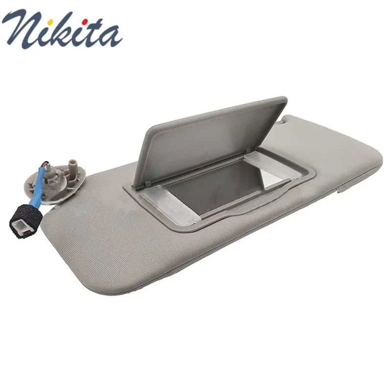 Grey Sunvisor Driver Side Passenger Side Left Right Side Car Sun Visor Shade For Honda Accord Crosstour 2008 2009 2010 2011 2012