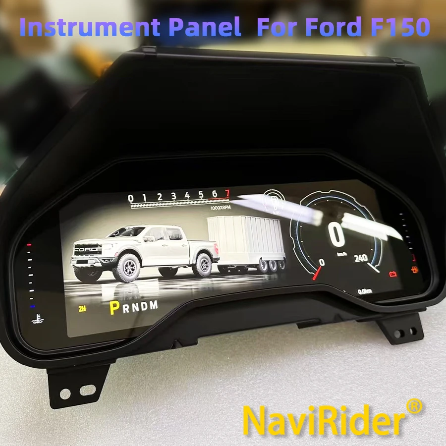 

LCD Dashboard Speedometer Fit For Ford F150 2014 - 2019 Digital Instrument Panel Cluster Cock Speedometer Car Radio Carplay
