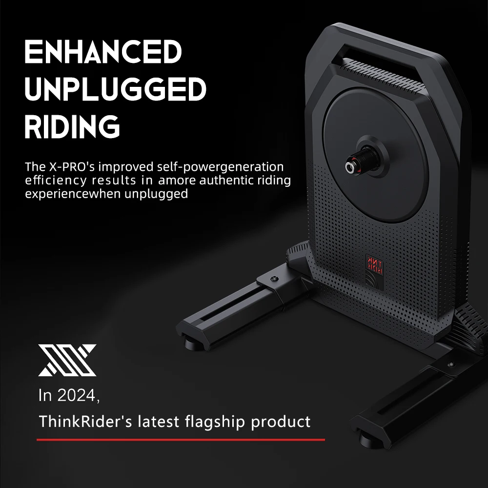 ThinkRider XXPRO ダイレクトドライブスマートバイクトレーナー 最大