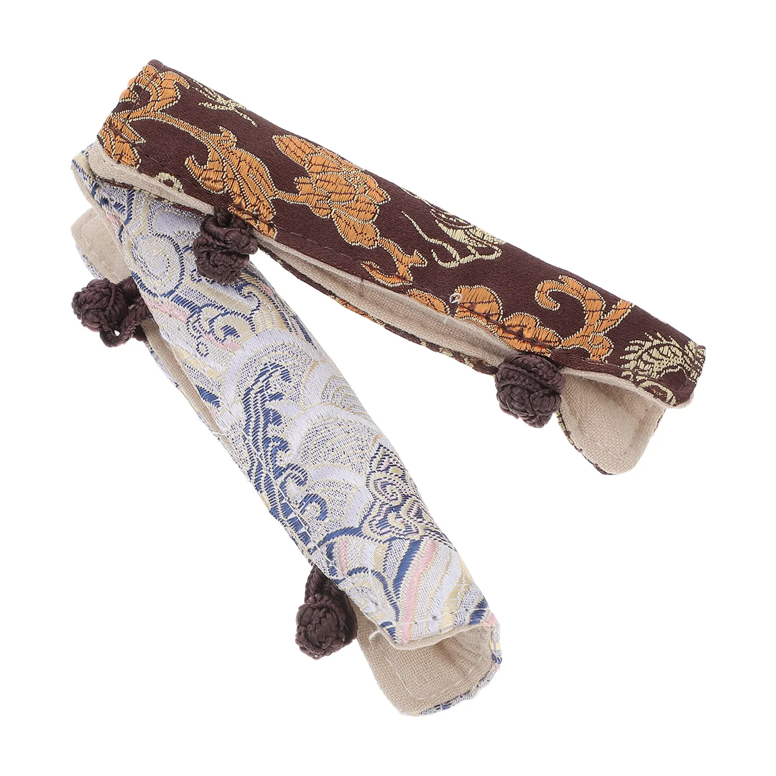 2 Fundas Antideslizantes para Asas de Tetera, Resistentes al Calor, con Diseño de Dragón, Color Plateado y Blanco Café, para Teteras y Ollas