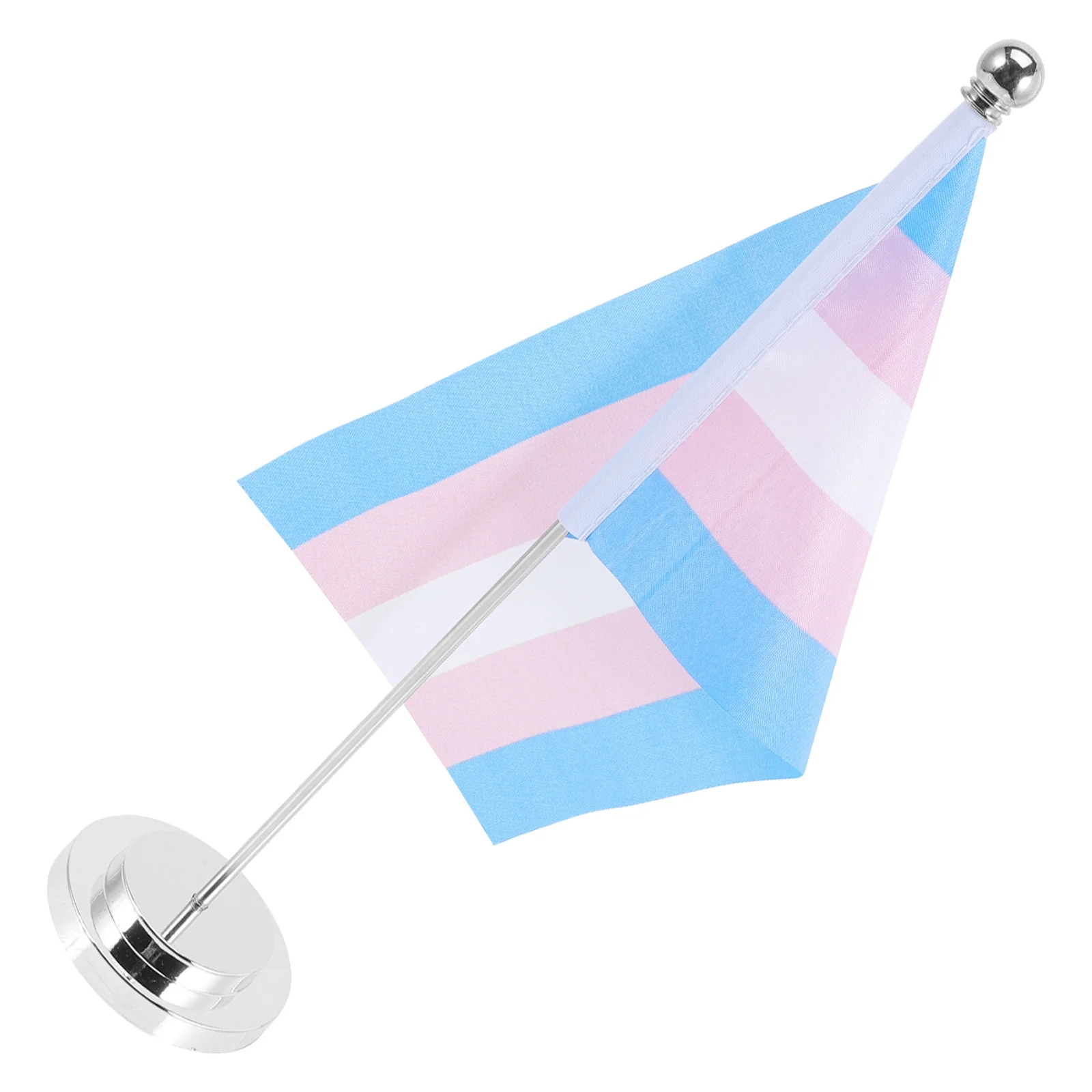 Pride Desk Flag Rainbow Table Flag Polyester Material Safe Holy Festive Atmosphere Party Garden Decor