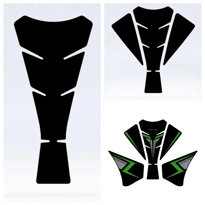 FOR KAWASAKI Z1000 Motorcycle Anti Slip Fuel Oil Tank Pad Side Knee Grip Protector Decal Sticker Pads