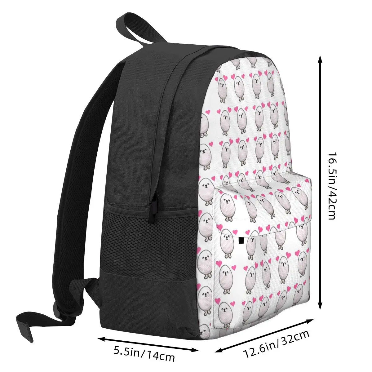 Eggdog-mochila con patrón de dibujos animados para niños y niñas, morral escolar para estudiantes, morral de viaje, bolso de hombro