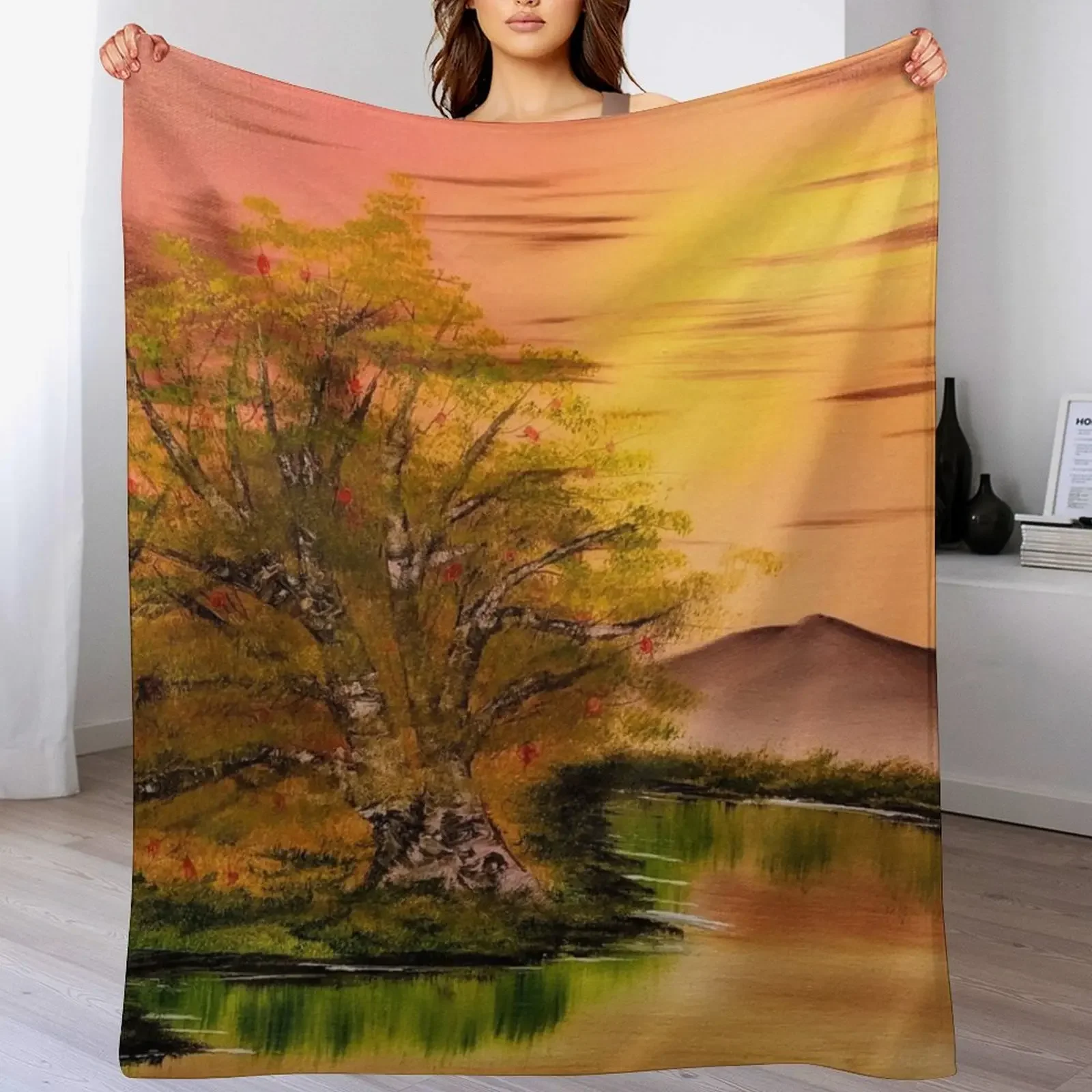 

Apple Orchard Throw Blanket Blankets Sofas Of Decoration Summer Beddings blankets and throws Blankets