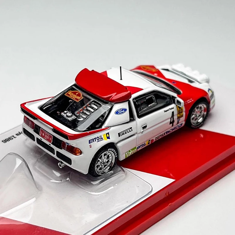 TW TarmacWorks 1:64 RS2000 Rallye Catalunya coche en miniatura de aleación clásicos recuerdo para adultos regalo pantalla estática