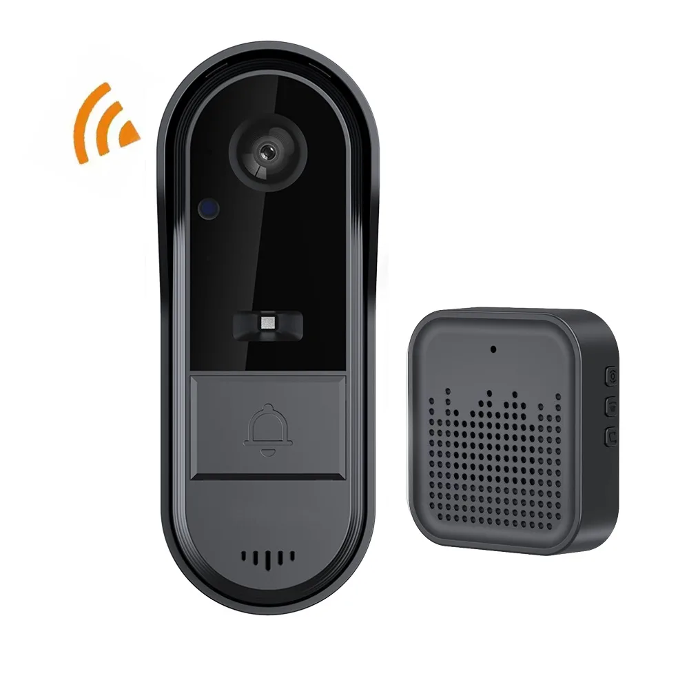 Smart Video Doorbell With Mobile App Remote Control And Building Intercom - Suitable For Outdoor Use, Supports Graffiti Intellig