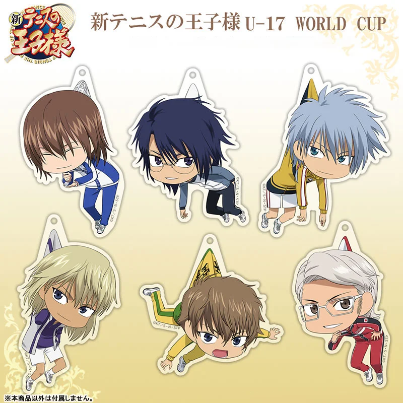 

2025 HOT Anime Cosplay Collection New Prince Of Tennis Acrylic Keychain Accessaries Cartoon Kurama Hiei Bag Pendant
