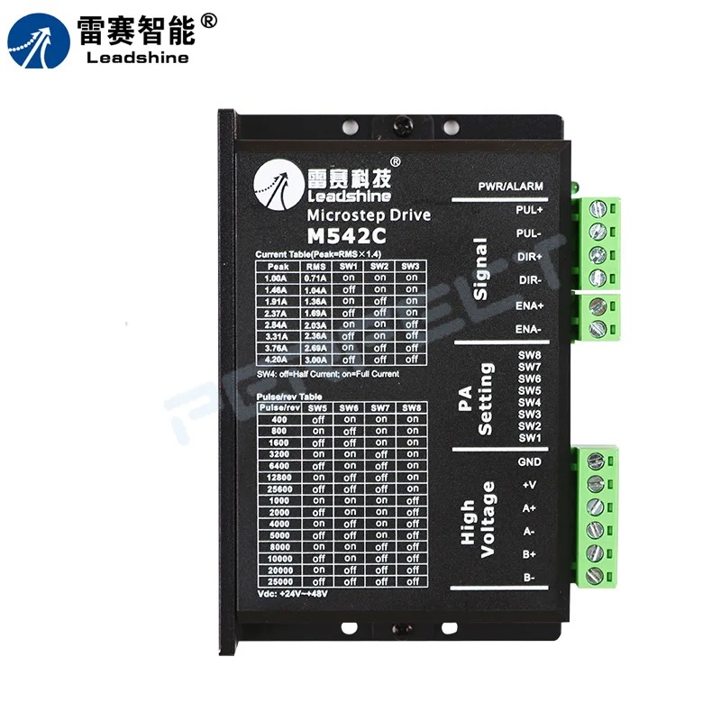 Original Leadshine DM542 M542C DM542S 57 Stepper Motor Driver M542 M542-05 controller driver board two-phase motor driver