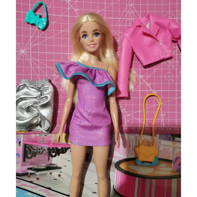 

In Stock New Genuine Barbie Fashion Matching Charm Shining Gift Box Cartoon Figure Millie Cute Doll Scene Toy Dress Up Doll Toys