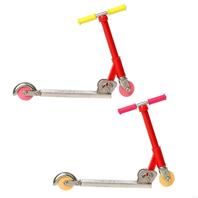 

N84E Mini Finger Scooter Diy Skateboard Kits Toy Alloy Detachable Accs Child Desk Toy