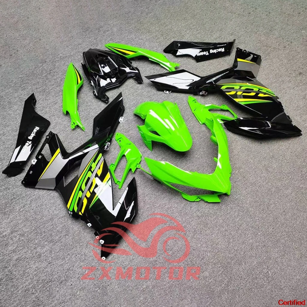 

All New Motorcycle Fairings Ninja400 18 19 20 21 22 23 24 Fairing Kit Injection Cowling for Kawasaki Ninja 400 2018-2024