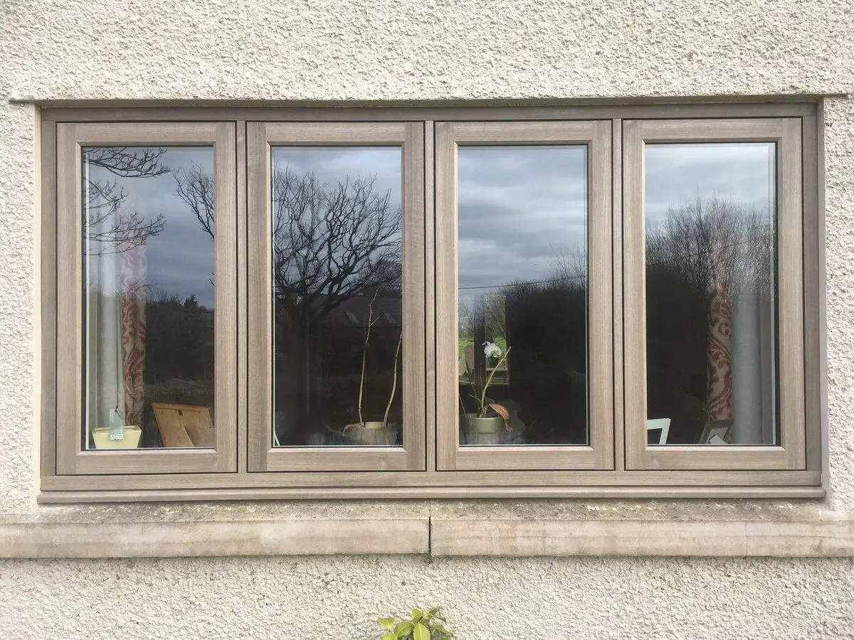 

Villa Home Windows Waterproof New Design Double Glazing French Swing Window Metal Framed Thermal Break Aluminum Casement Windows