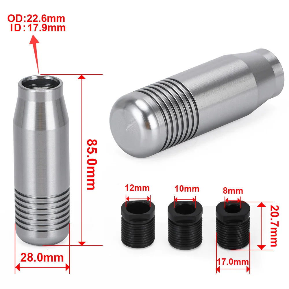 Car Racing Styling Aluminum Gear Shift Knob For Honda Acura Civic Manual Transmission Shifter Lever Knob Gear M10x1.5