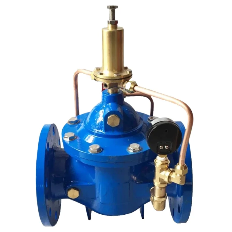 For Pressure Relief Valve 500X-16Q Flanged Ductile Iron, Fire Pipeline Safety and Pressure Regulation