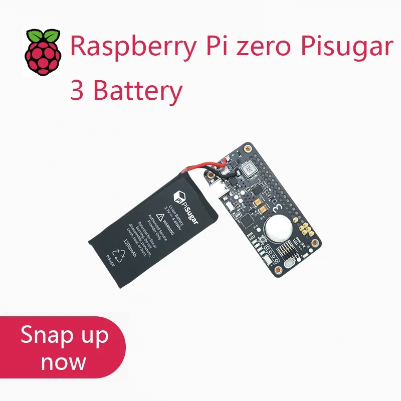 Аккумулятор Pisugar 3 для Raspberry Pi zero