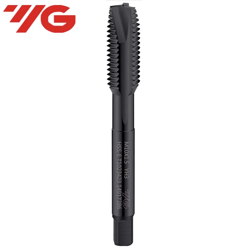 YG HSSE INOX JIS Metric Spiral Fluted Tap T1191 M2M2.5M3M4M5M6M7M8M10M12 Spiral Pointed Tap T1023 Machine For Stainless Steel