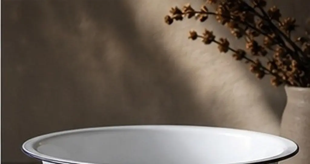 Large Thickened Vintage Enamel Basin White Mixing Bowl for Bread Dough Vegetable Wash Multifunctional Enamelware Dishes