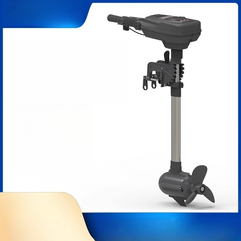Brushless Electric Outboard Motor 6.5-15.5HP 1500-5800W 24V-72V for 8-14m Boats with 360° Steering & Marine Applications