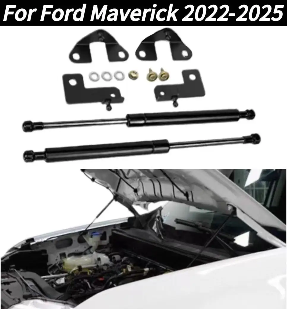 

For Ford Maverick 2022-2025 Modified Front Hood Bonnet Gas Struts Lift Support Shock Damper Absorber