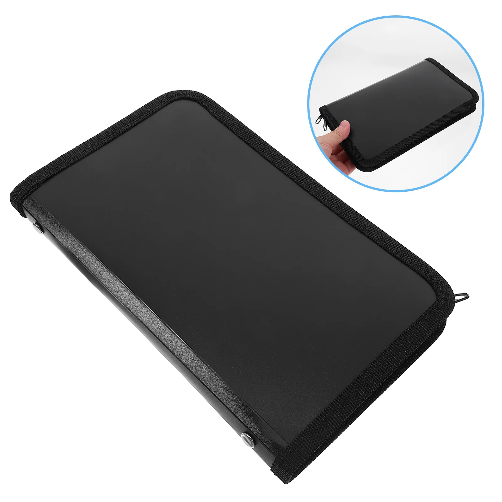 

Large Capacity Receipt Organizer Multi-Layer Plastic Expanding File Folder Portable Document Storage Bag Office File Holder