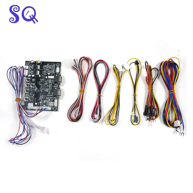 آلة تغيير رمز العملة المعدنية، اللوحة الأم لتغيير الصراف الآلي، 7 بوصة، مجموعة شاشة LCD تعمل بقطع النقود المعدنية، تبادل البيع التلقائي