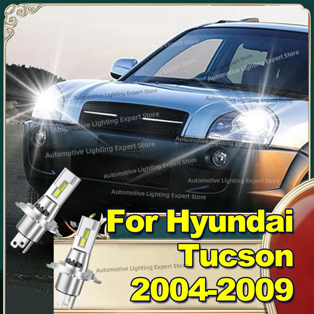

LED Headlight Bulb CANBUS 30000LM Auto Headlamp Plug&Play For Hyundai Tucson 2004 2005 2006 2007 2008 2009
