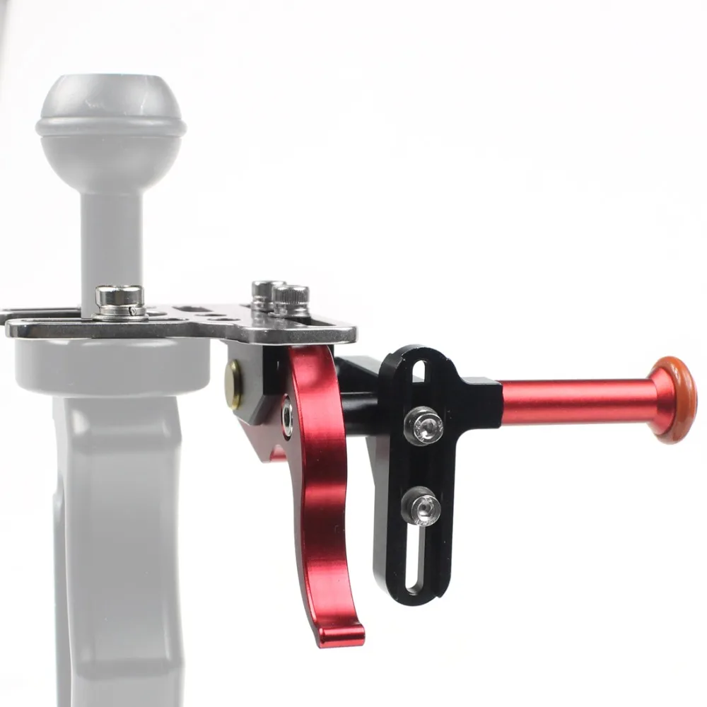 Einstellbare Shutter Trigger Rod Tauchen Kamera Ständer Adapter für TG6 5 Sony RX 100 SLR Kamera Gehäuse Verlängerung Stange Unterwasser Tablett – Detail 23