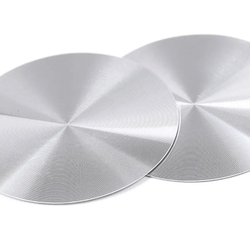 For Land Rover Discovery 4 5 Range Rover Sport Vogue 2pcs Silver Car Interior Accessories Silver Car Water Cup Holder Mat Trim