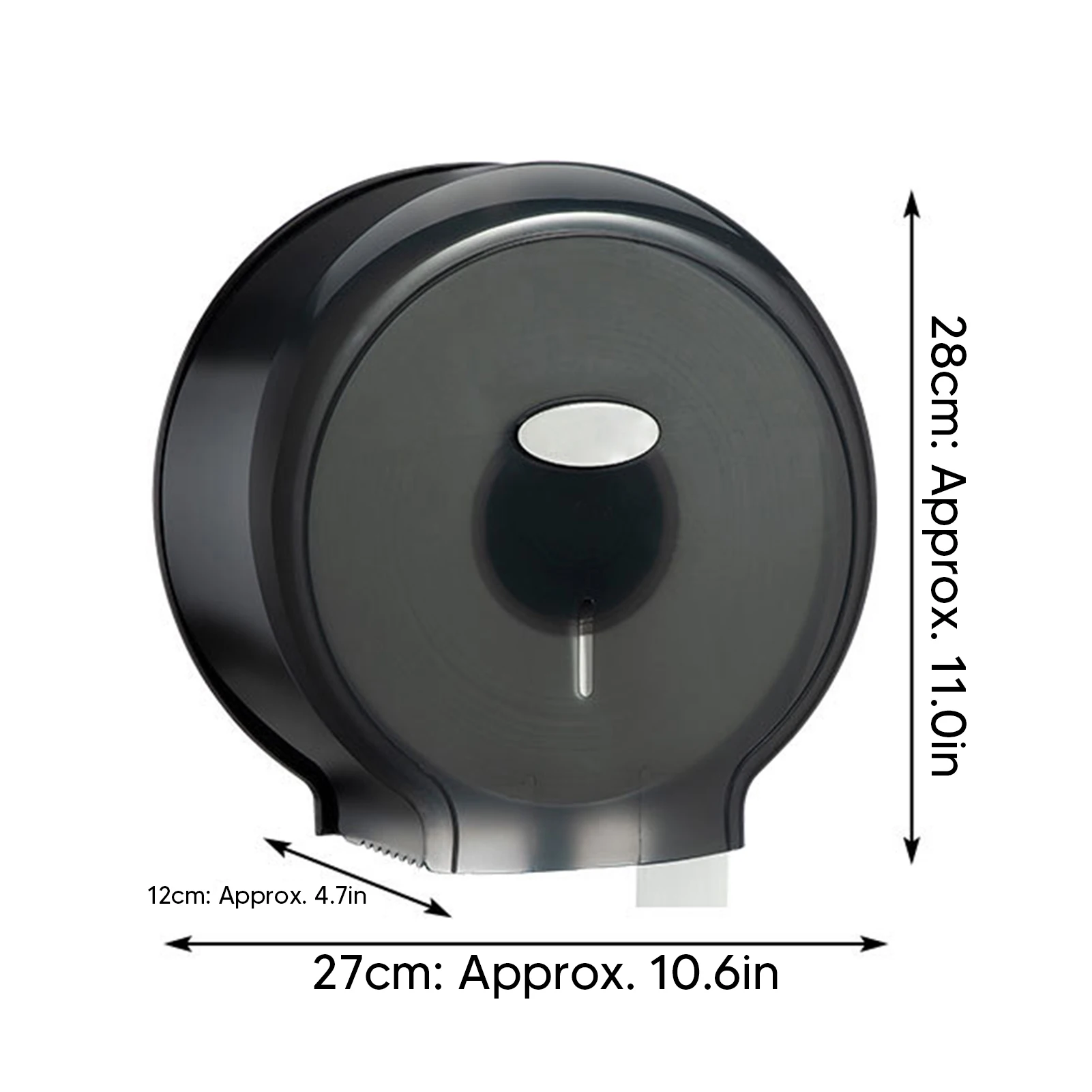 Toilet Paper Holder Box Waterproof Wall Mount Jumbo Paper Roll Dispenser for Single Roll Tissue Punch  Holder Bathroom Accessory