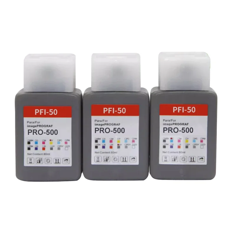 PFI-50 PFI50 PDI50 Ink Cartridge Compatible For Canon imagePROGRAF pro500 PRO-500 Printer without chip