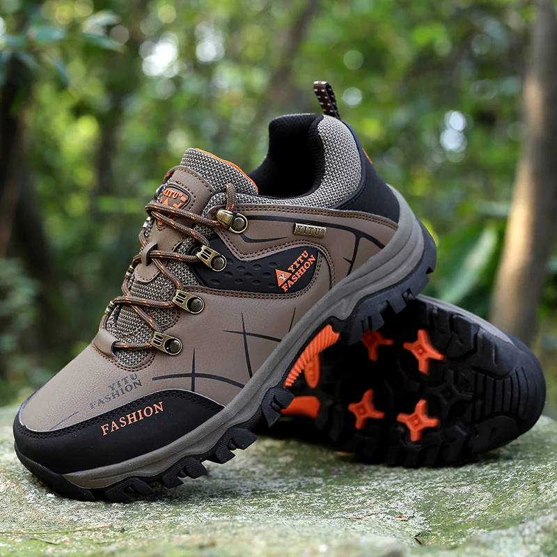 Męskie buty górskie wodoodporne buty wspinaczkowe Outdoor Sport trampki trekkingowe taktyczna wojskowa turystyka Big Size 39-47