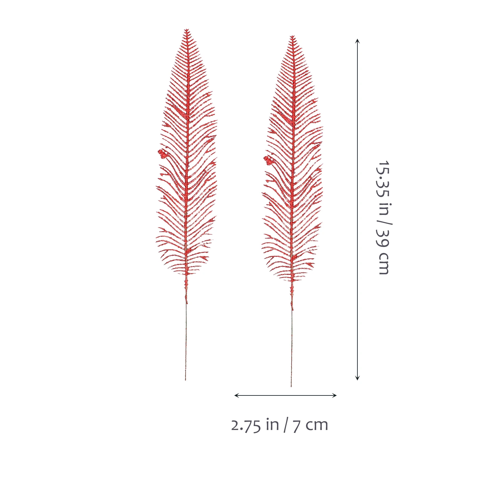 

12Pcs Christmas Simulation Leaves Lifelike Decorative Leaves Xmas Tree Door Wall Festival Decoration Party Adornment