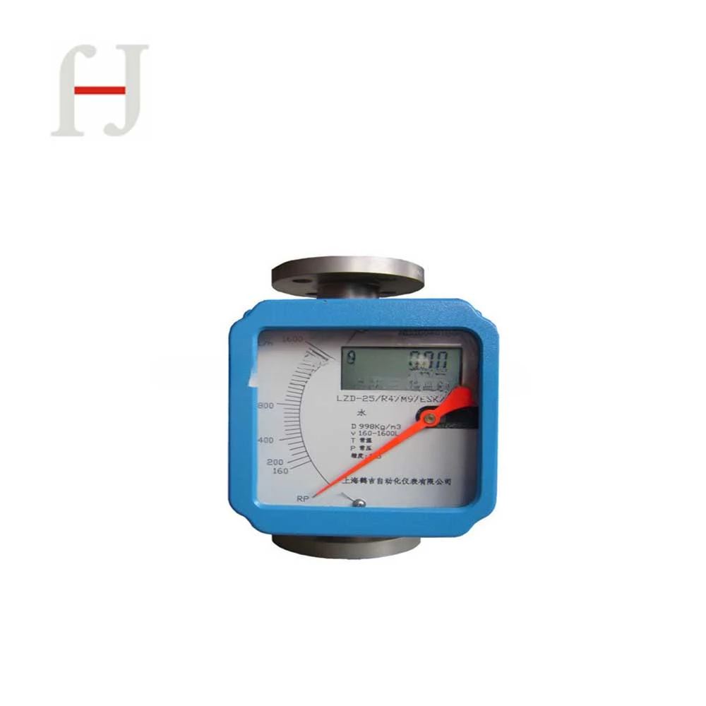 Rotor flow meter with analog output