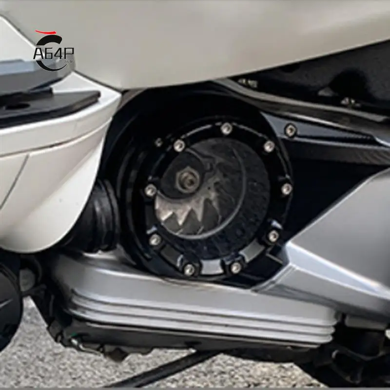

A64P-Motorcycle Air Intake Cover Transmission Intake Cover Gearbox Case Guard Protector For Vespa 150 Motorcycle Accessories