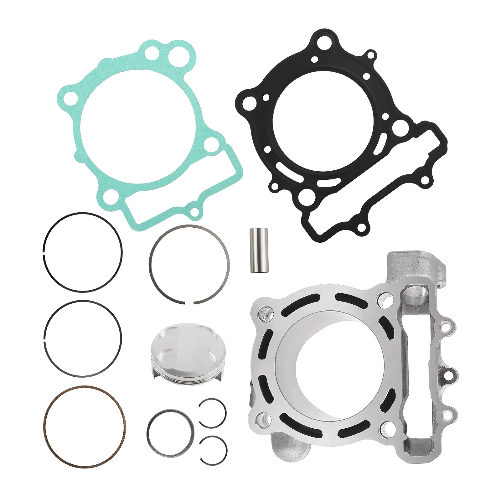 Kit de extremo superior de junta de pistón de cilindro para Kawasaki KX250F 04-08 RMZ250 2004-2006 77mm 11005-0005 11005-0037