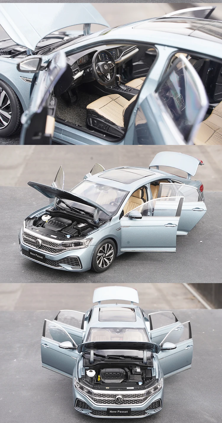 Original 1:18 SAIC VW New Passat, Star Edition NEW PASSAT 2022 Car Model