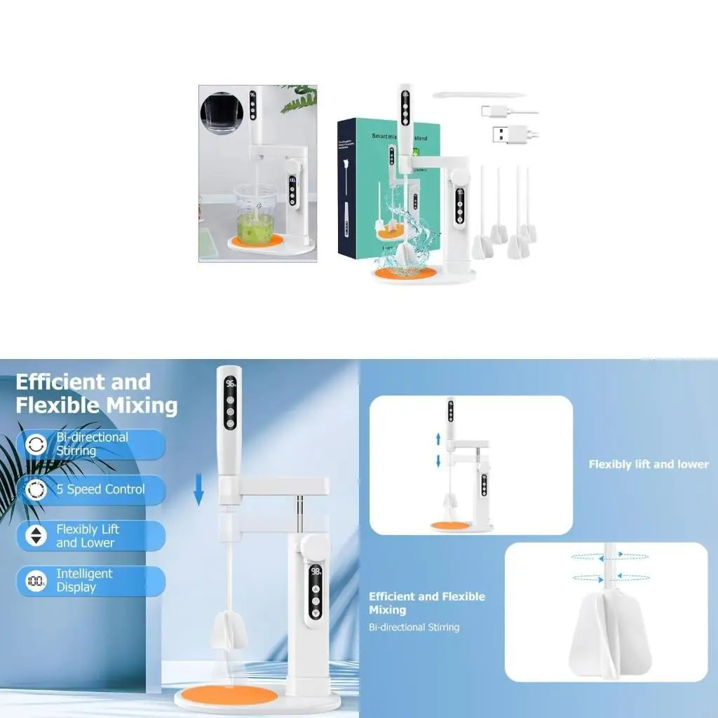 

R3MC Efficient 5 Speed Resin Mixer for Practical Epoxy Blending Suitable for Craft Art and Jewelry Making Enthusiasts