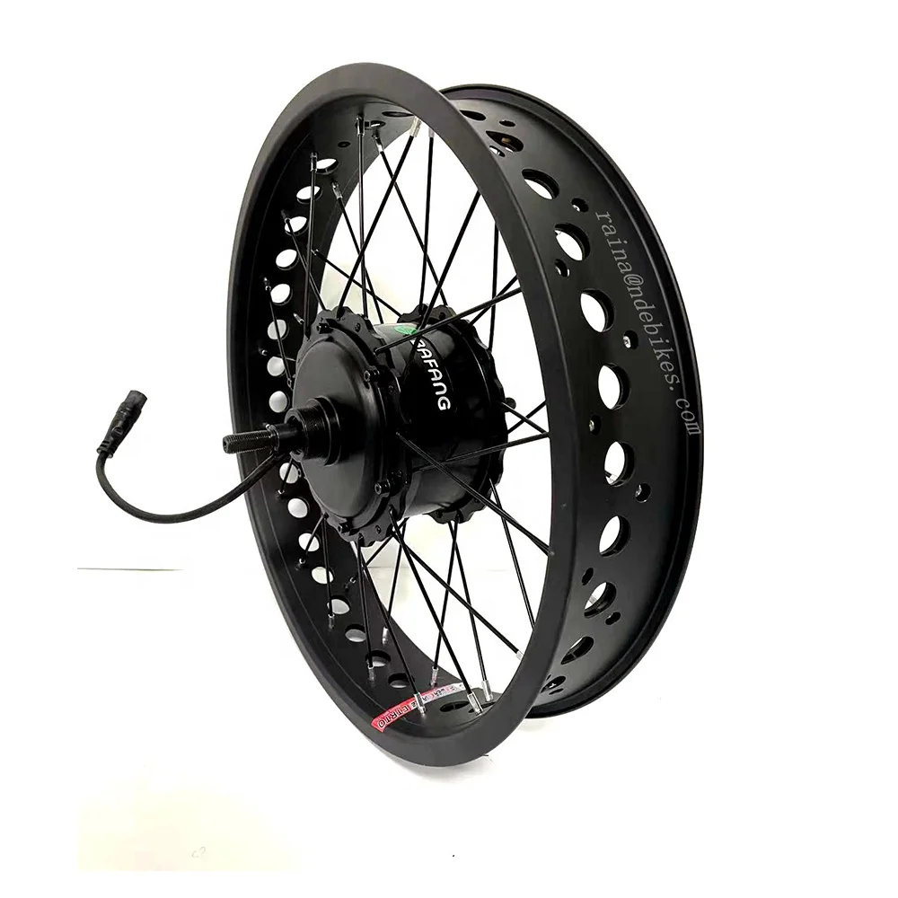 Bafang 48V 750W Rear Hub Motor RM G060.750.DC OLD 20" 26"*4.0 Rim for Snow Fat Tire Electric Bicycle Kits